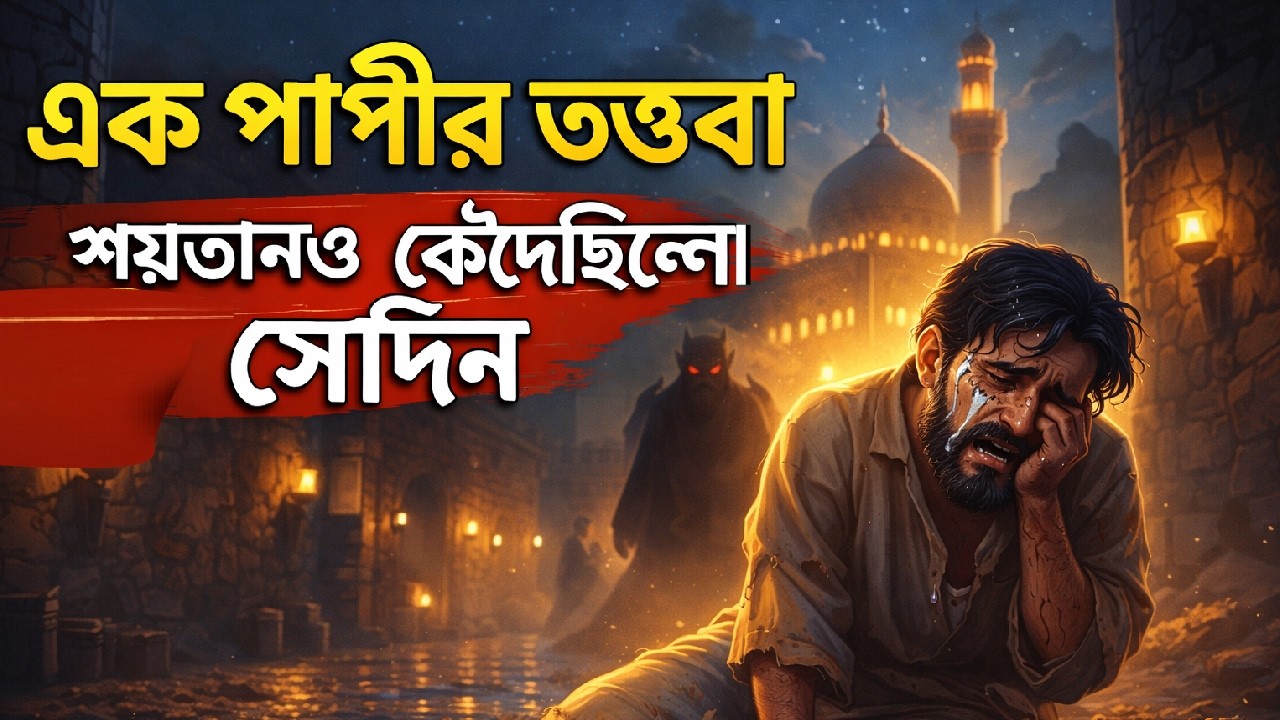 এক পাপীর তওবা — যেদিন শয়তান কেঁদেছিল | আল্লাহর রহমতের হৃদয়স্পর্শী গল্প