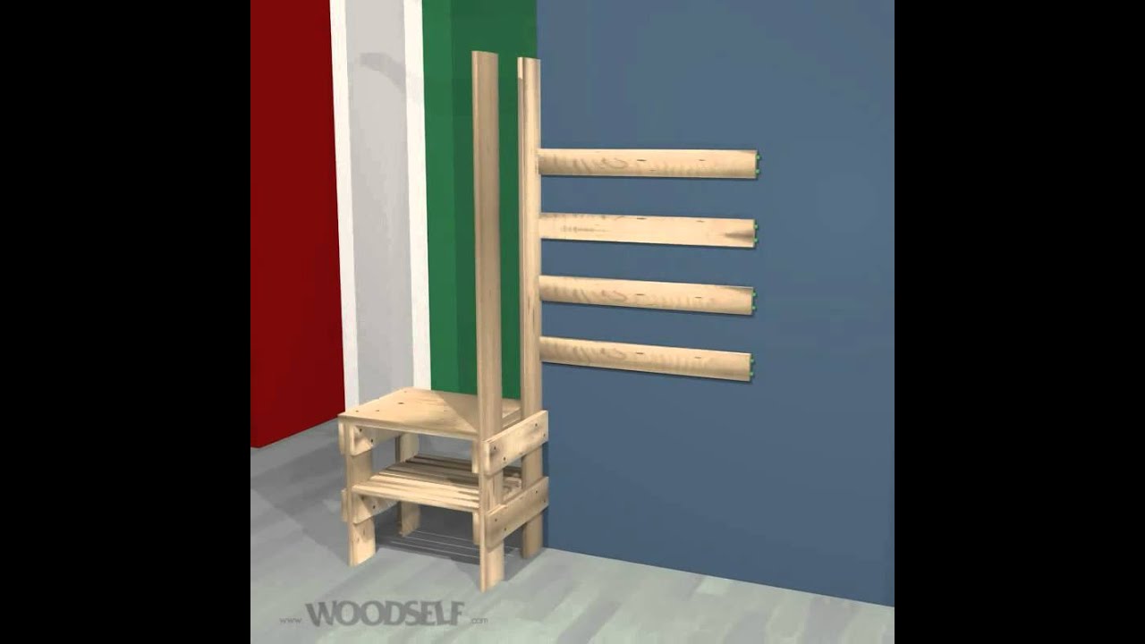 Woodself: How to build a shoe rack