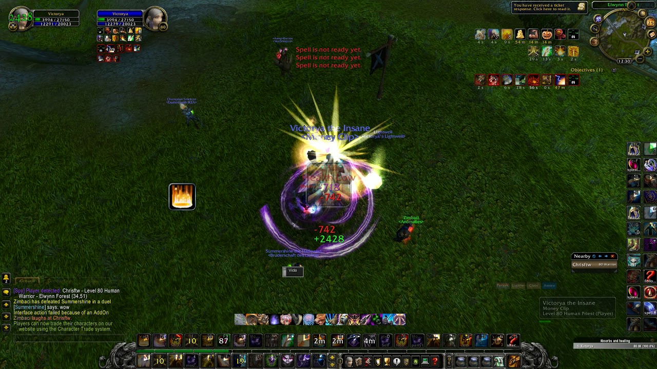 The greatest priest on Warmane Icecrown + duel as a holy priest
