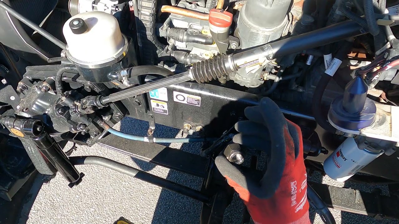 Replacing Shocks on a Kenworth T660 Steer Axle