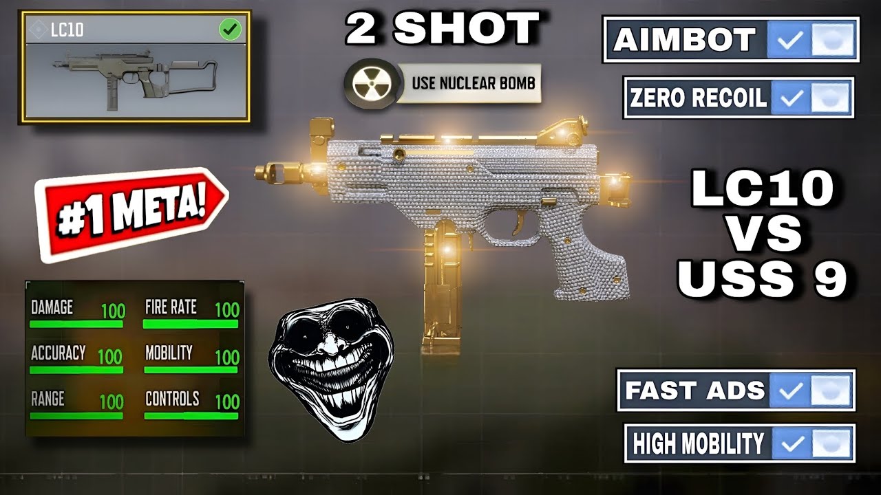 NEW "2 SHOT"  LC10  Gunsmith! its TAKING OVER COD Mobile in Season 1 ( NEW LOADOUT )