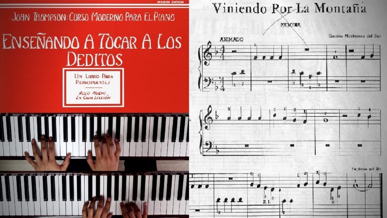 Thompson: Enseñando a tocar a los deditos - ¡Libro completo!