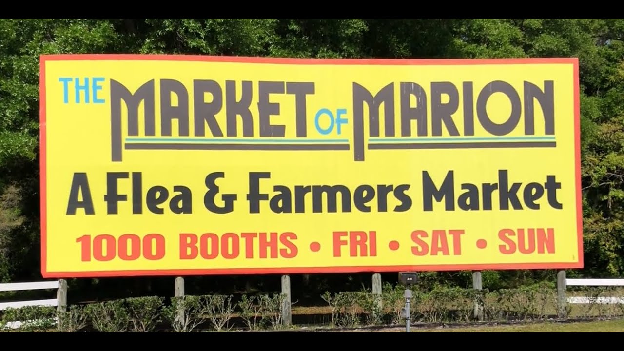 The Market of Marion Flea & Farmers Market in Belleview, Florida