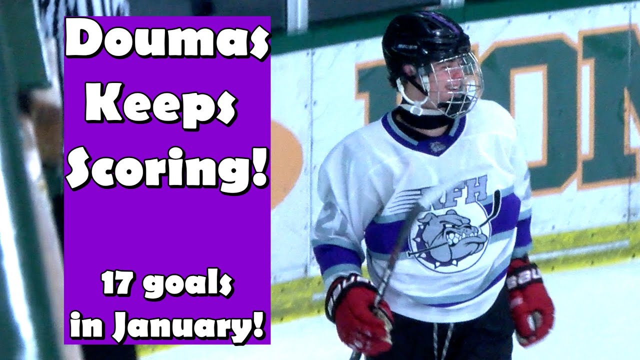 Rumson-Fair Haven 6 Middletown North 5 | HS Hockey | Nik Doumas Hat Trick