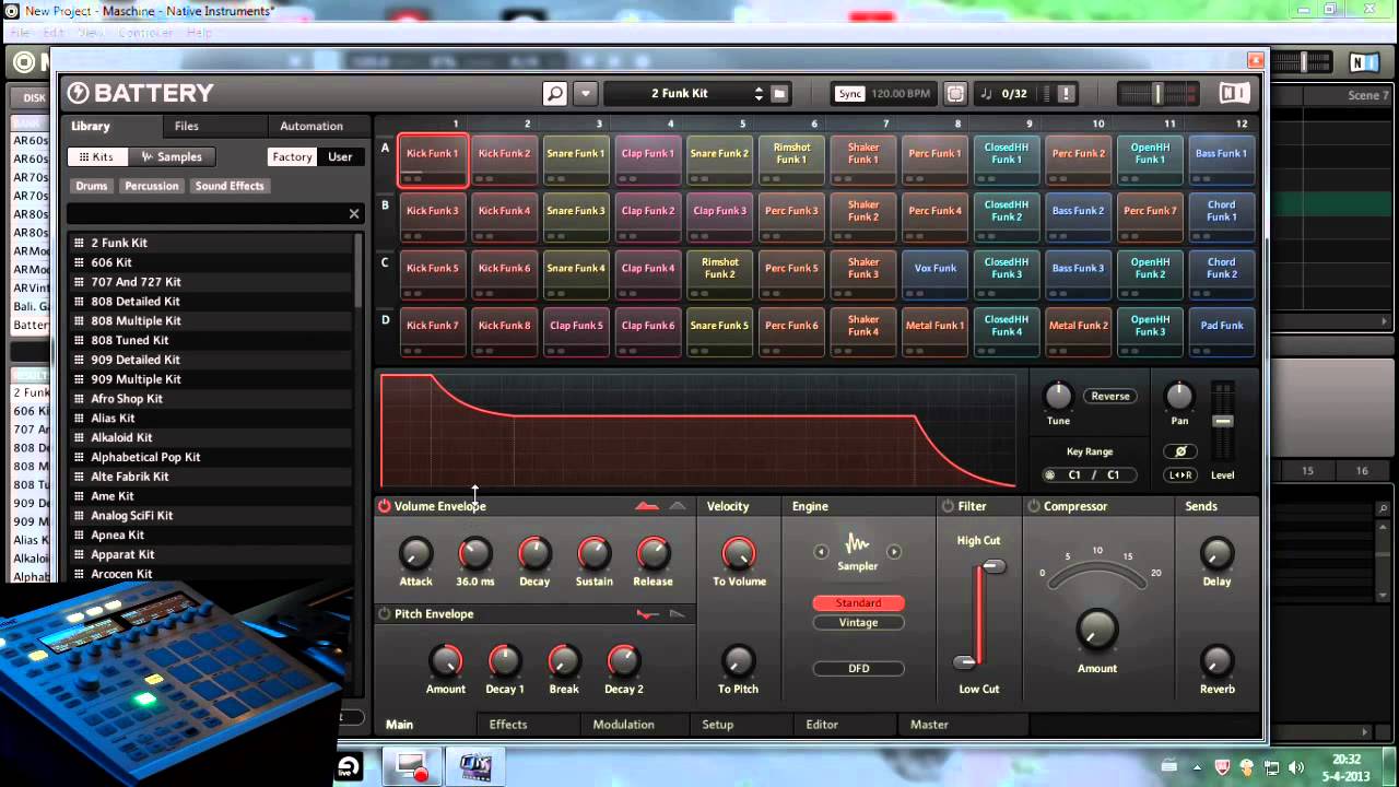 Battery 4 and Maschine Native Instruments part 1