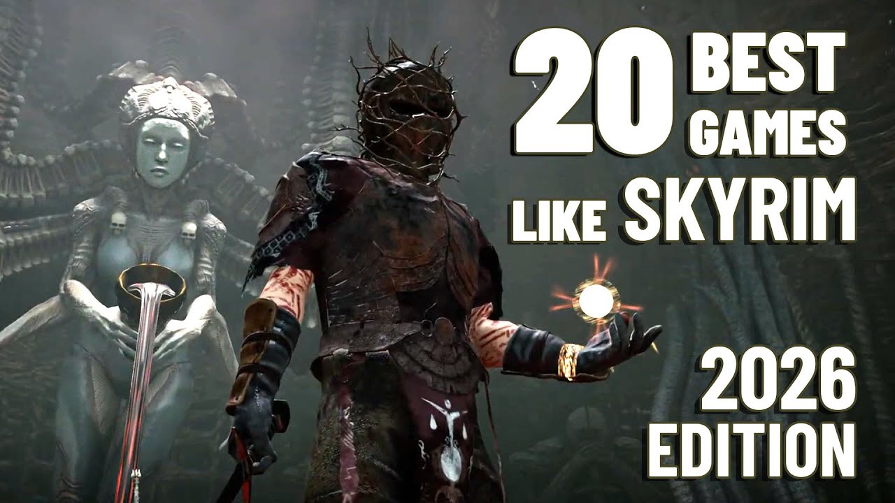 20 лучших ролевых игр с открытым миром, похожих на Skyrim | Издание 2026 года