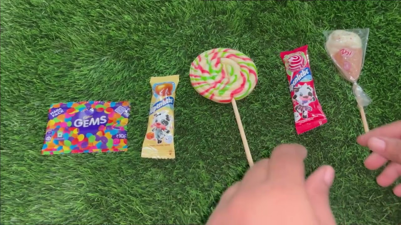 Satisfying Video Asmr Candy Lollipop unboxing chocolate Kinder Joy candy asmr 30 mins