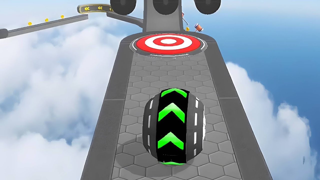 Rolling Ball Sky Escape Gameplay Speedrun All Levels 1916