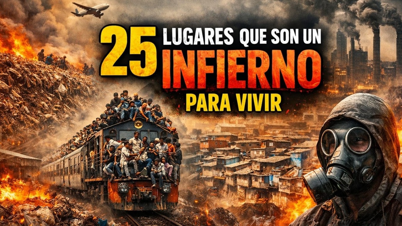 🔥🌍 Los Lugares Que Son Un Infierno Para Vivir | No Creerás Que Hay Gente Allí 😱
