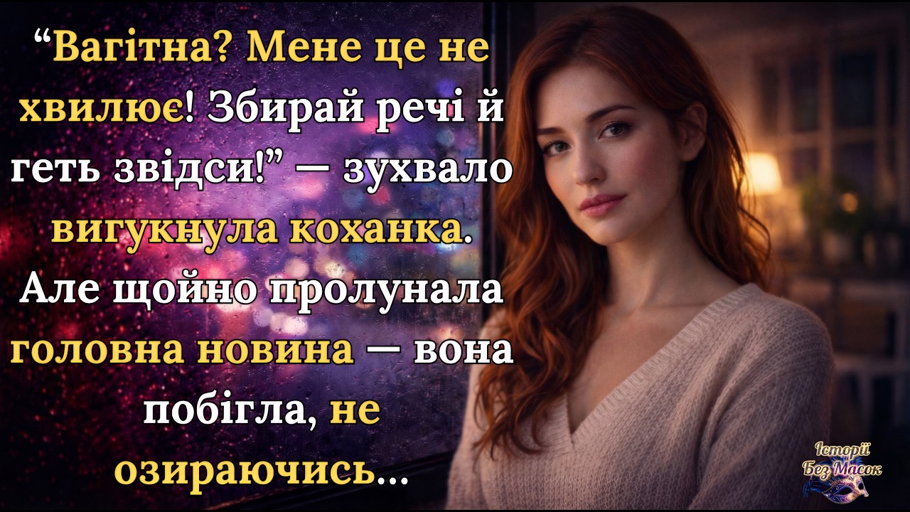 «Коханка вигнала вагітну з дому… Але одна фраза змусила її тікати»