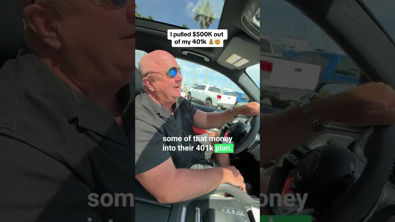 I pulled $500k out of my 401k I #401k #retirerich #retirementplanning