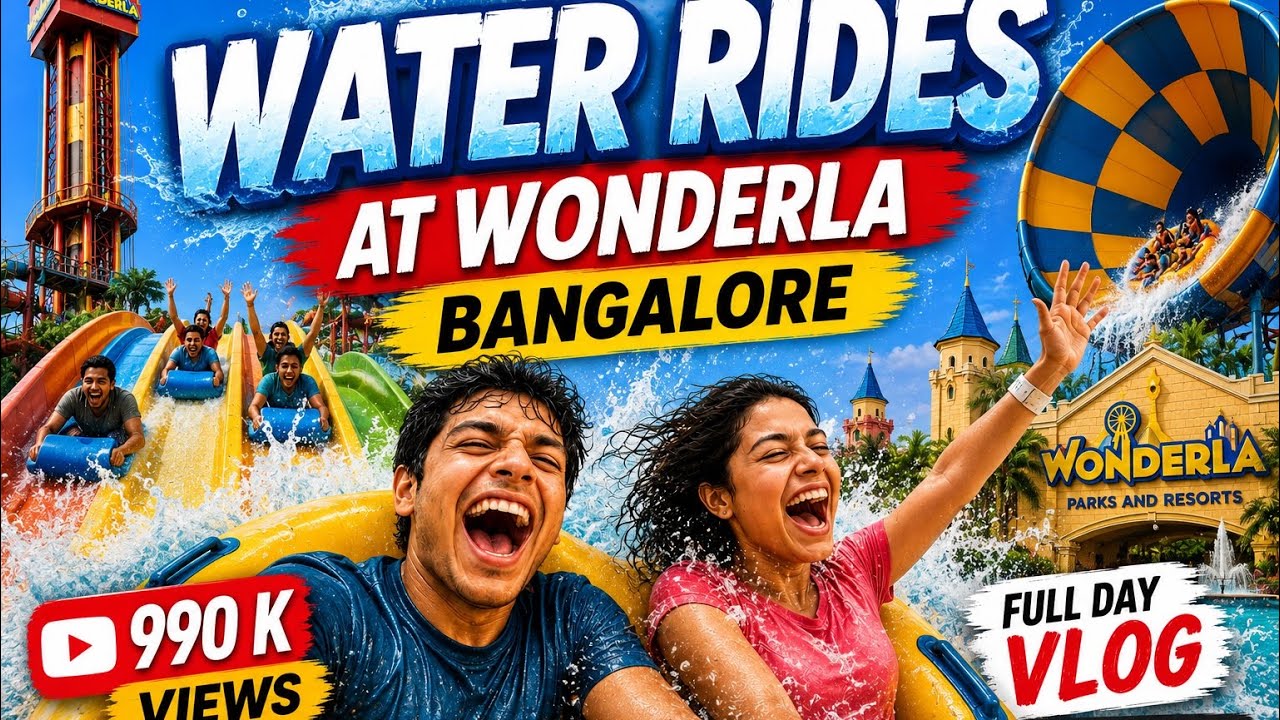 Wonderla Bangalore Water Rides