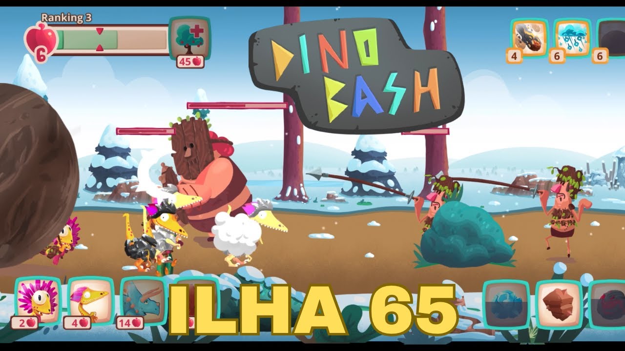 DINO BASH A BATALHA ILHA 65