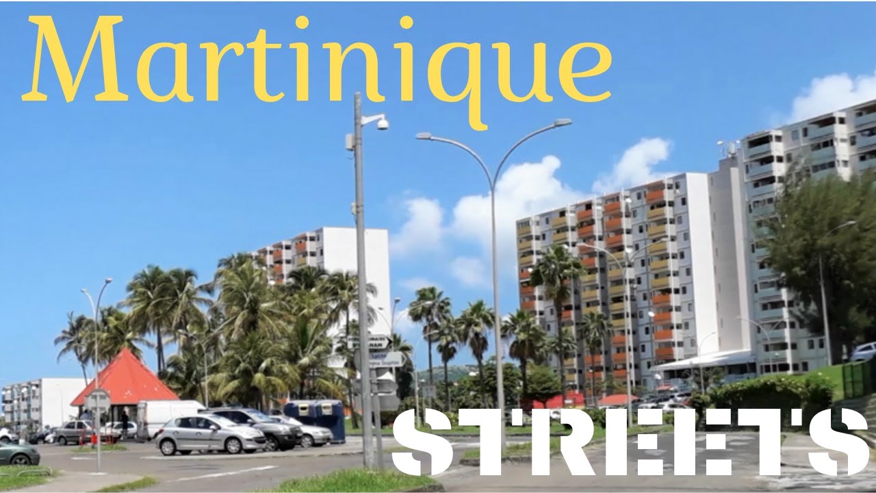 MARTINIQUE (Caribbean) : Streets/roads of Fort-de-France and Schoelcher (rues/routes FDF/SCH)