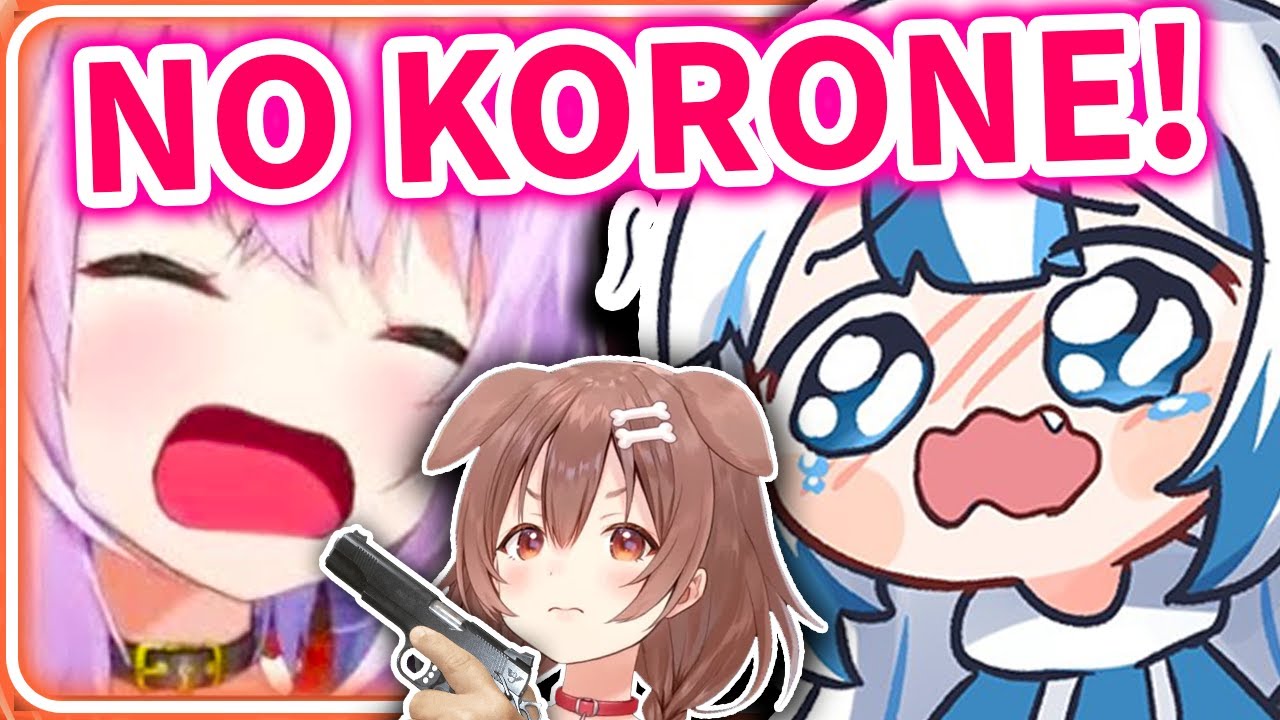 Gura Accidentally Made Okayu Cheat on Korone! 【Gawr Gura / HololiveEN】