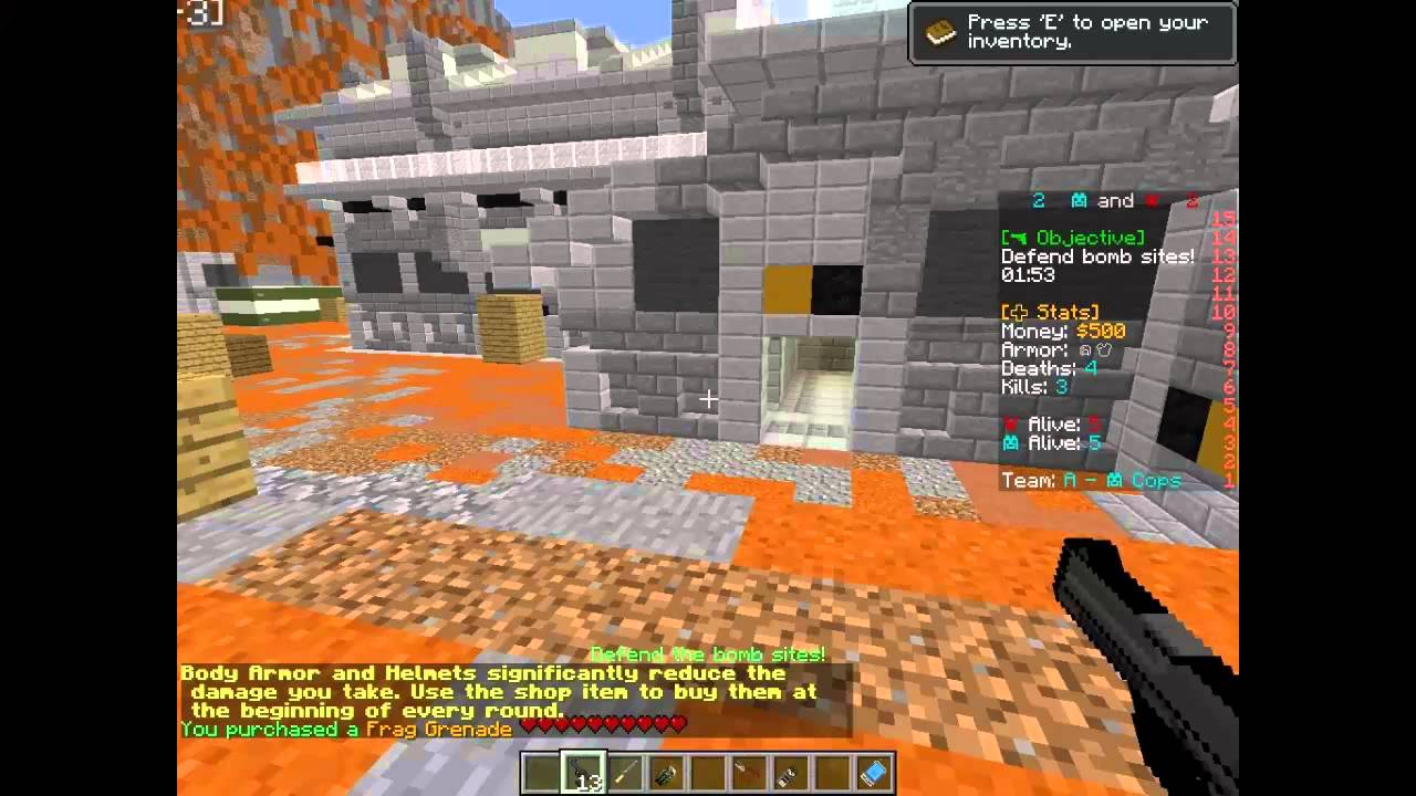 Minecraft Minigame - Cops and Crims