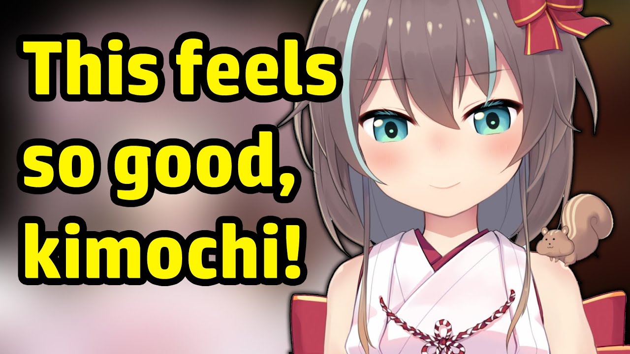 Matsuri succumbs to the pleasure of the game: It feels way too good!【Hololive】