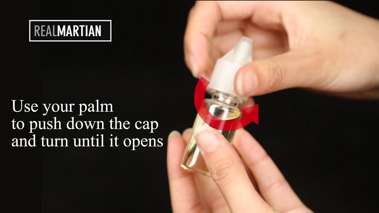 How to Open Child Resistant Cap