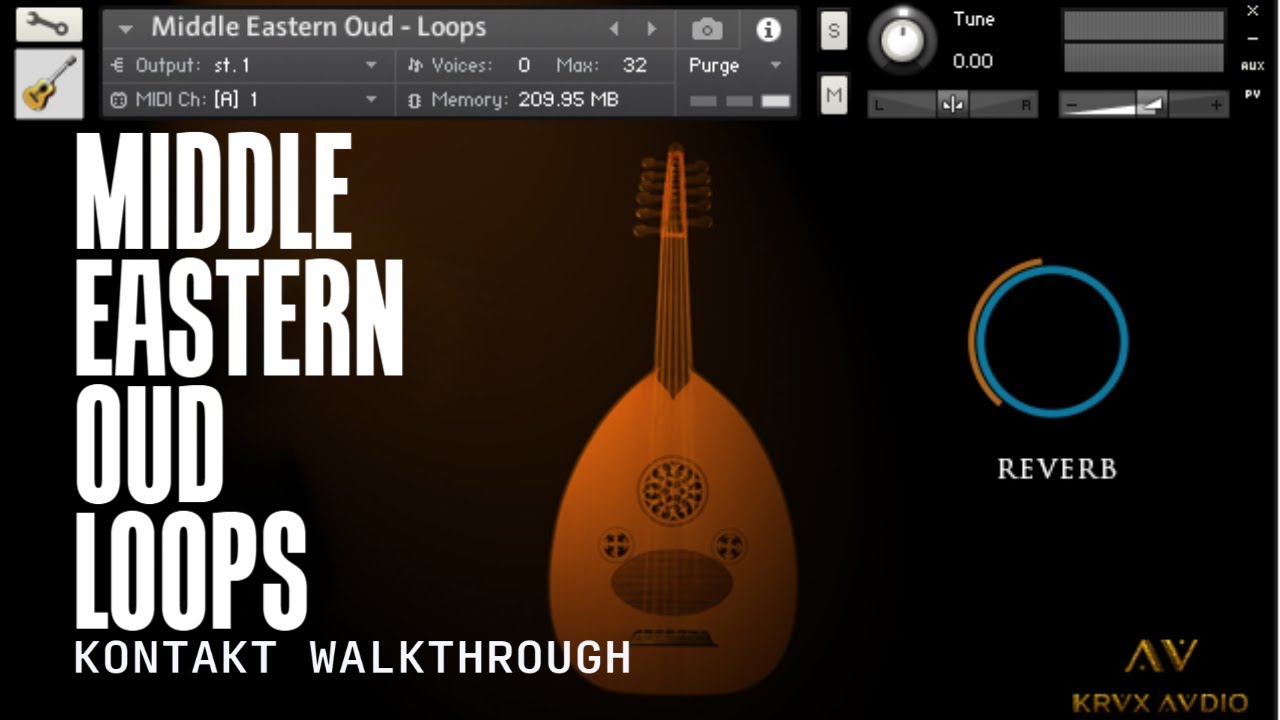 WALKTHROUGH | Middle Eastern Oud Loop Phrases | Sample Pack & Kontakt Instrument