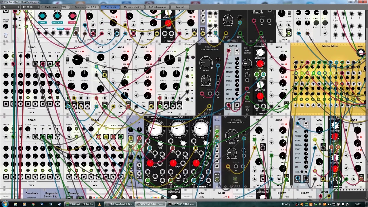 VCV Rack / OrbitalChords / Modular Jam / Synthikat