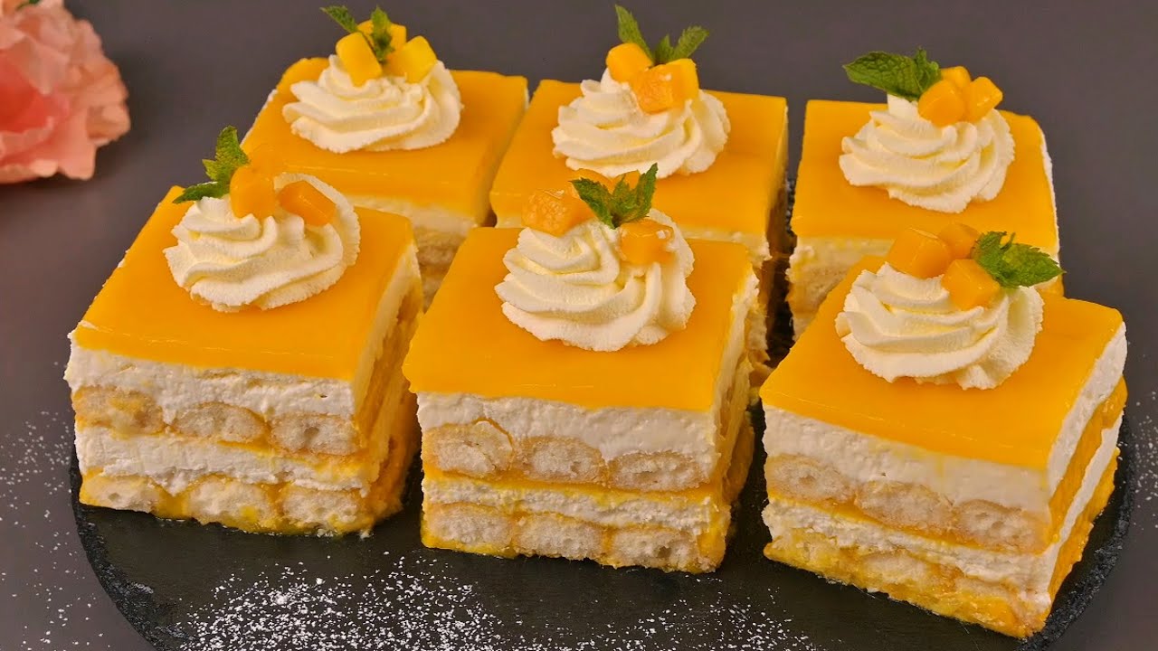 It Tastes Divine! MANGO COCONUT TIRAMISU Like Never Before!