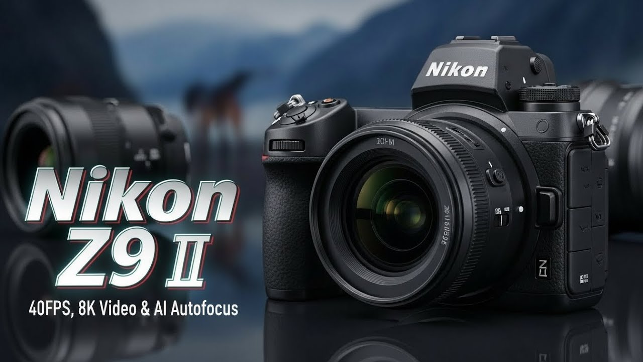 Nikon Z9 II LEAKS: 40FPS, 8K Video & AI Autofocus – Ultimate Pro Mirrorless Camera?