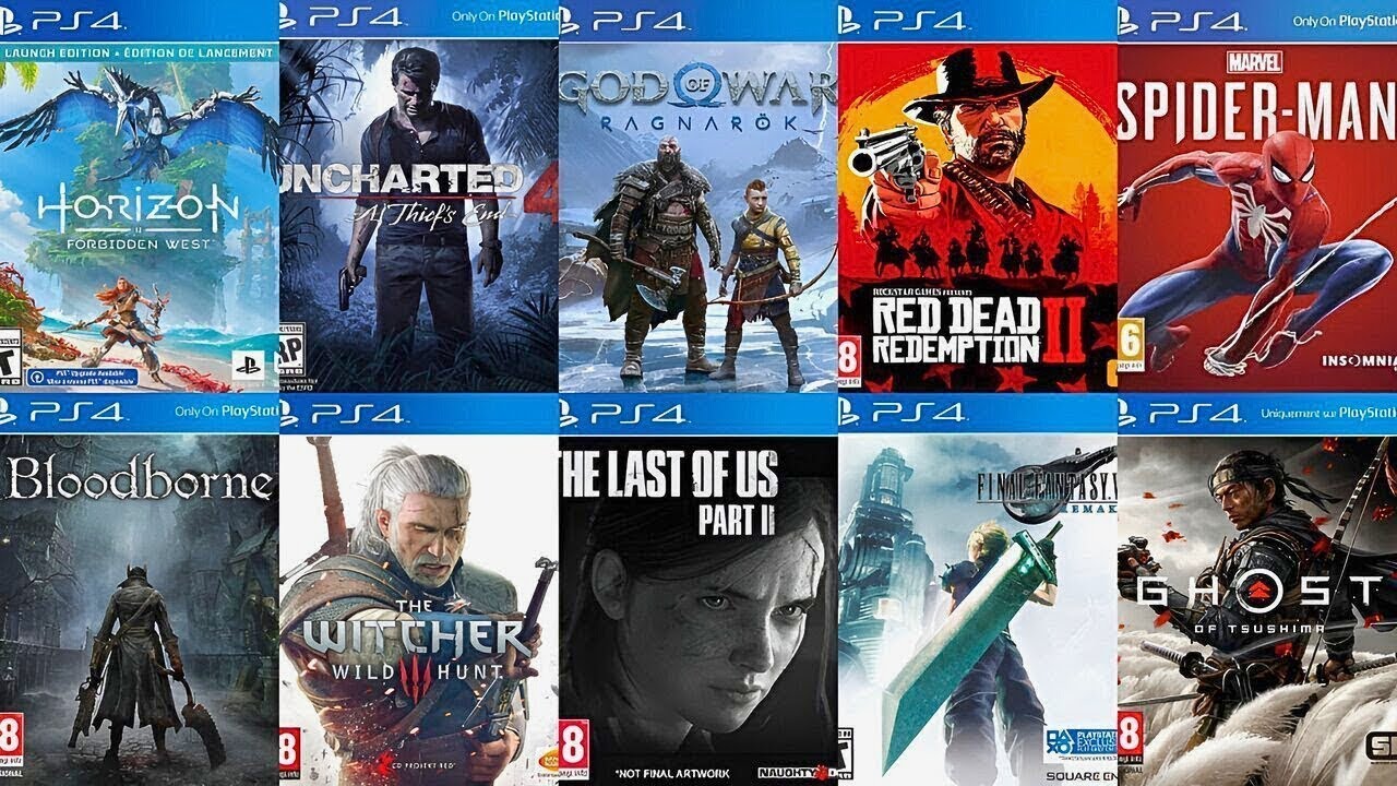 Топ 100 лучших игр PS4 всех времен (Лучшие игры PS4)