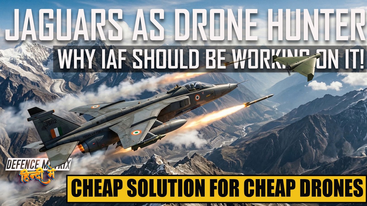 Jaguars as Drone Hunters? | Why IAF should be working on it! | हिंदी में
