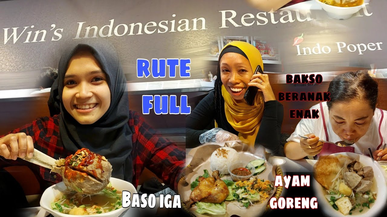 RUTE WIN,S INDONESIA RESTORAN CAUSEWAY BAY ||  MAKAN BAKSO IGA ENAK BESAR BANGET #wins #baksoigasapi