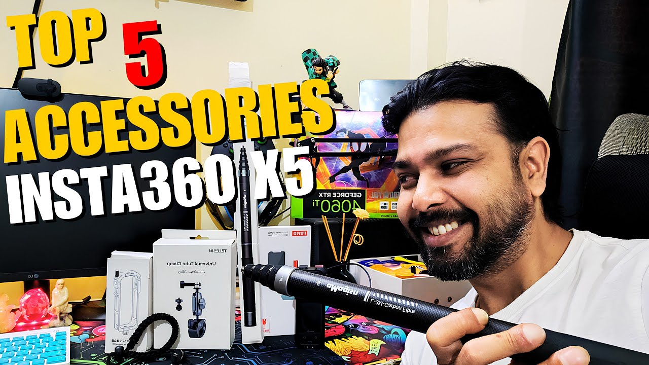Top 5 MUST-HAVE Insta360 X5 Accessories | Ultimate Guide for Creators (2025 Edition) 🔥