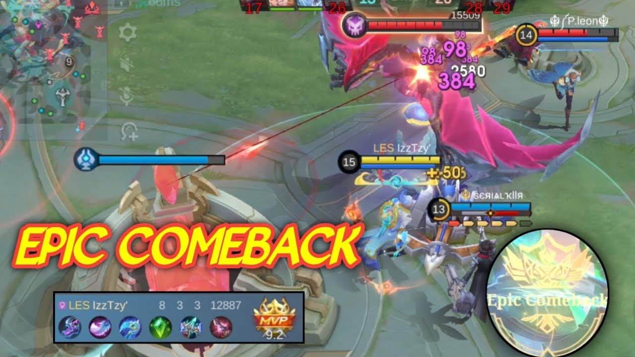 NATAN GAMEPLAY EPIC COMEBACK - BEST BUILD NATAN TOP GLOBAL - BEST BUILD NATAN 2025 - NATAN GAMEPLAY