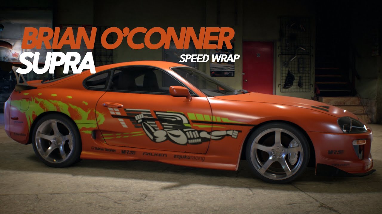 Need For Speed 2015 - Fast & Furious Brian's Supra - Speed Wrap - Gameplay