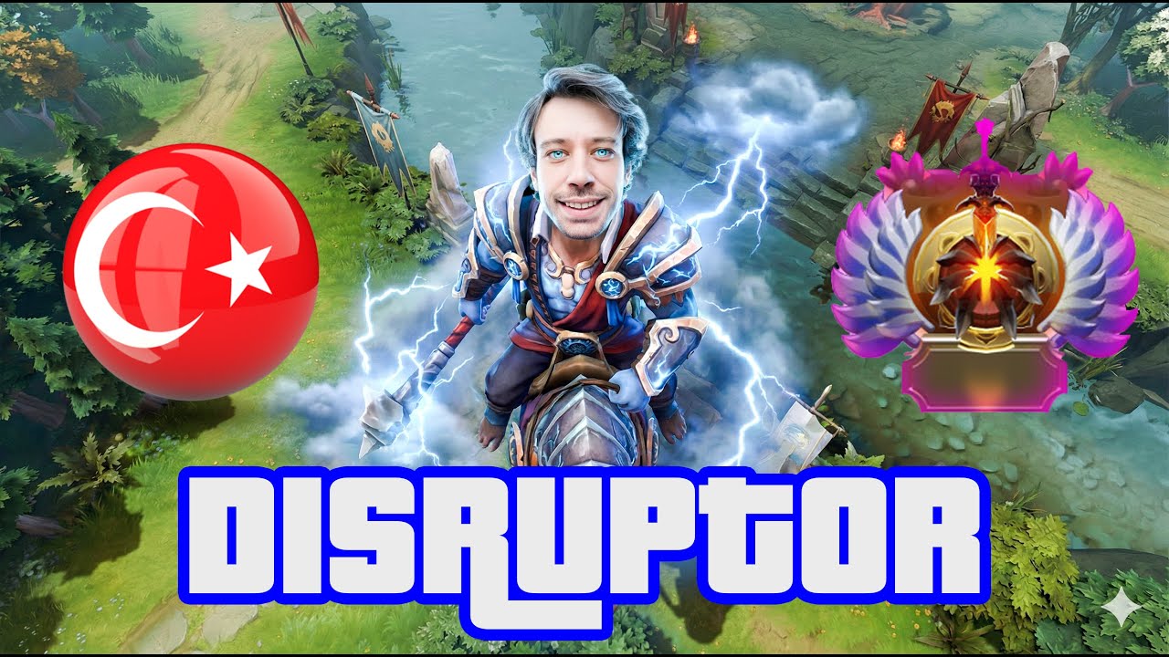 Dota 2 Türkçe TR | Disruptor Position 4 Roamer | Dereceli / Immortal