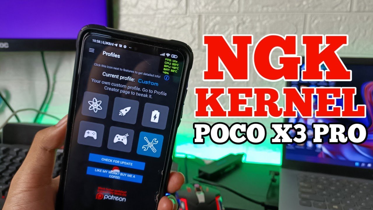 Kernel Gaming NGK di POCO X3 PRO - No Grafity Kernel Terbaru