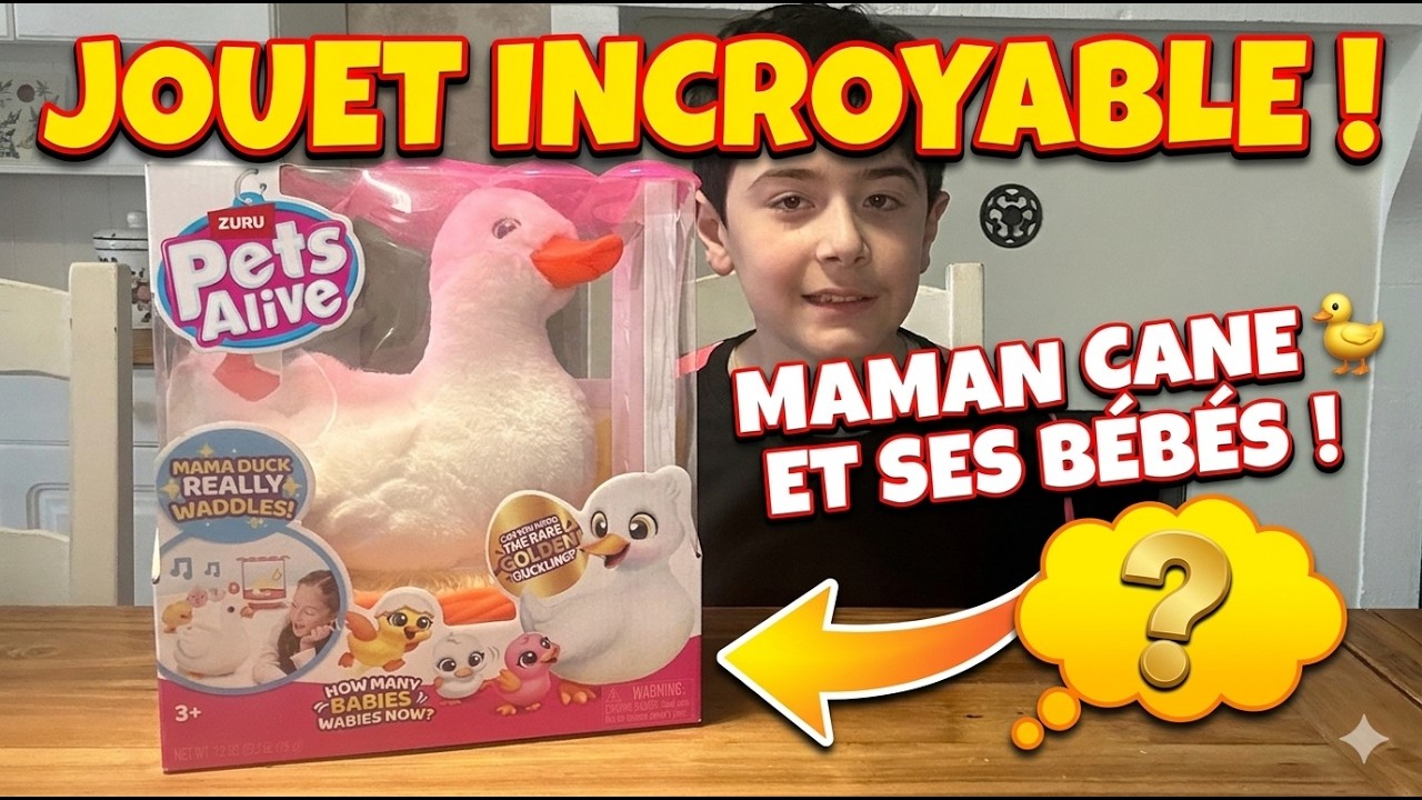 2,3 ou 4 Bébés Canards ?? Zuru pets alive Mama Duck