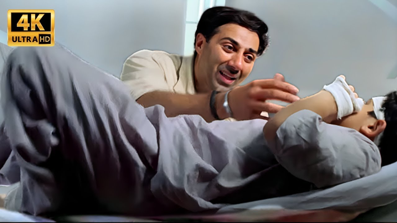 बच्चे की ऐसी हालत देख सनी देओल का दिल टूट गया | Champion Scene 6 | Sunny Deol | Action Scene