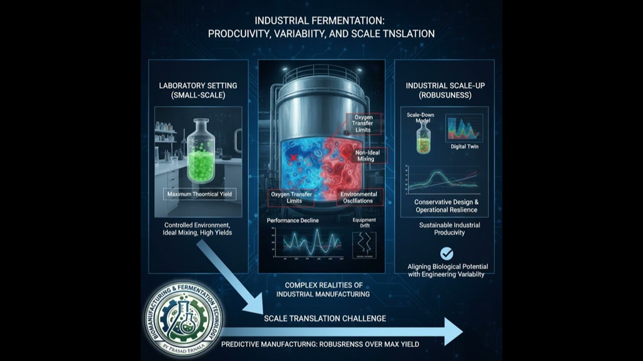 Industrial Fermentation: Productivity, Variability, and Scale Translation