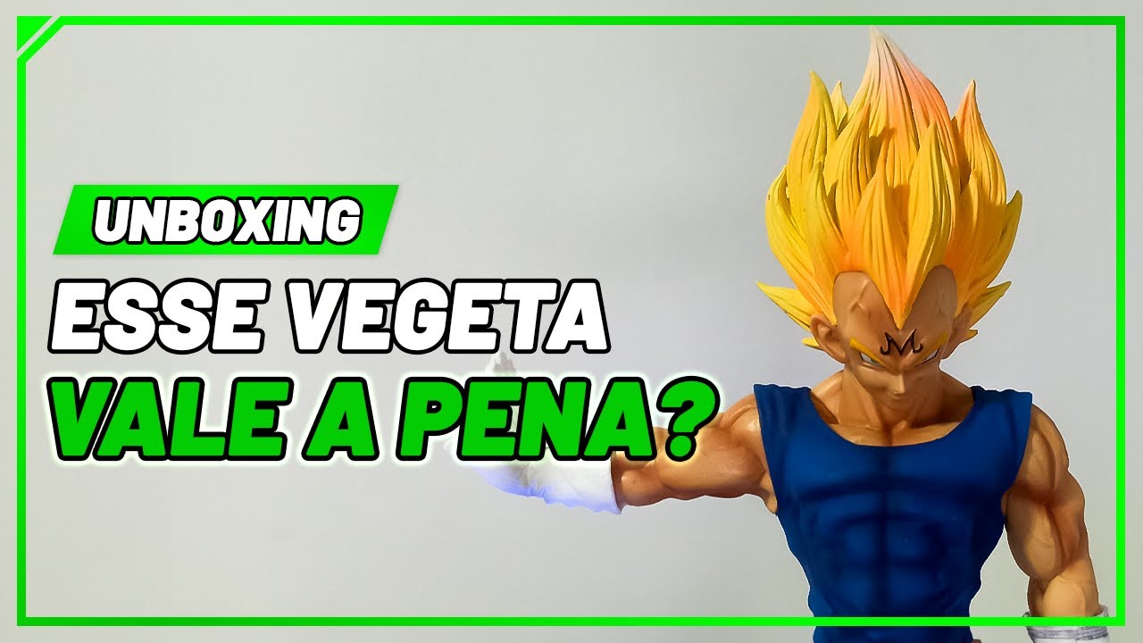 MAJIN VEGETA MAIS VENDIDO DA PLATAFORMA QUE VOCÊ IRÁ VER! | Unboxing Aliexpress