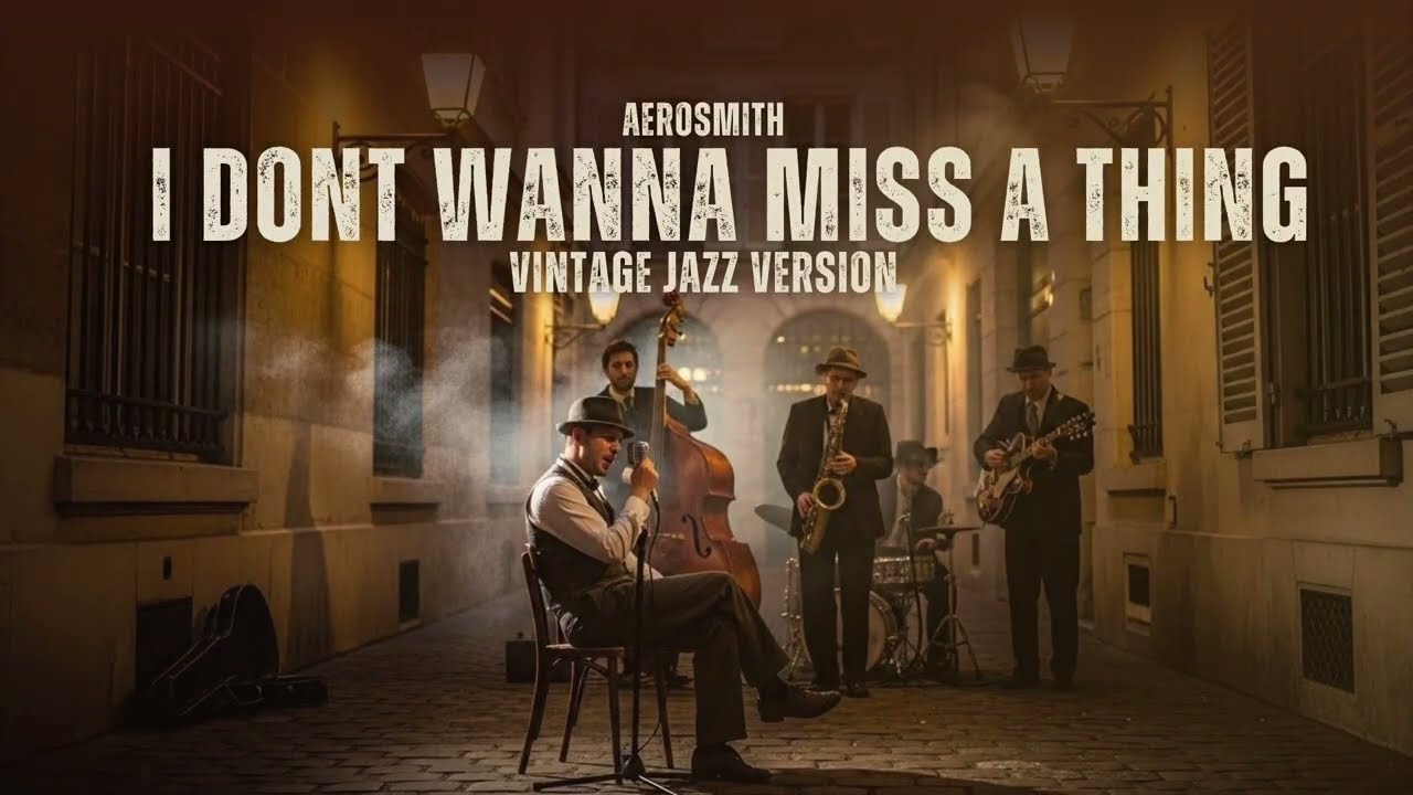 I Don’t Want To Miss A Thing (1998) – Aerosmith || Best Vintage Jazz Version