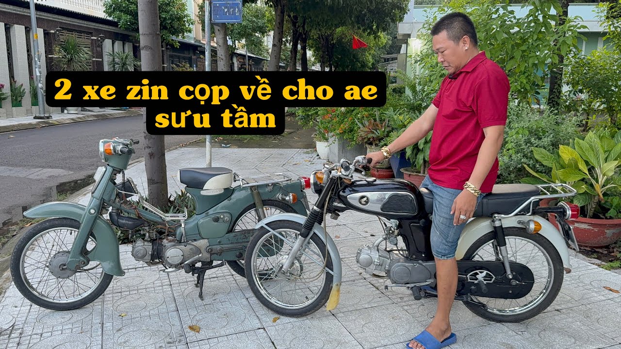 2 xezin honda 67 zin vip & cub 78 zin 95% ae về suu tầm trưng bày
