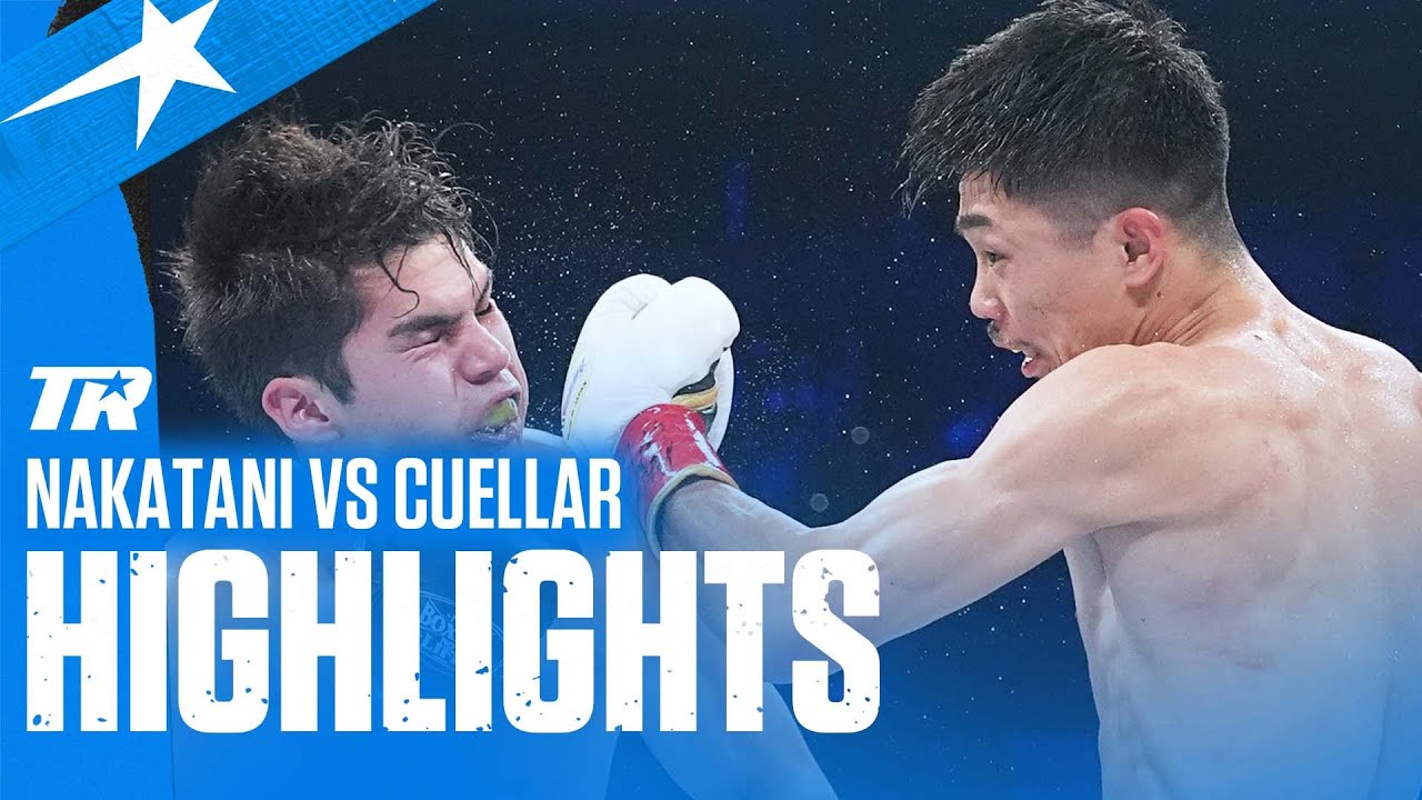 Junto Nakatani Stops David Cuellar In THREE Rounds | FIGHT HIGHLIGHTS