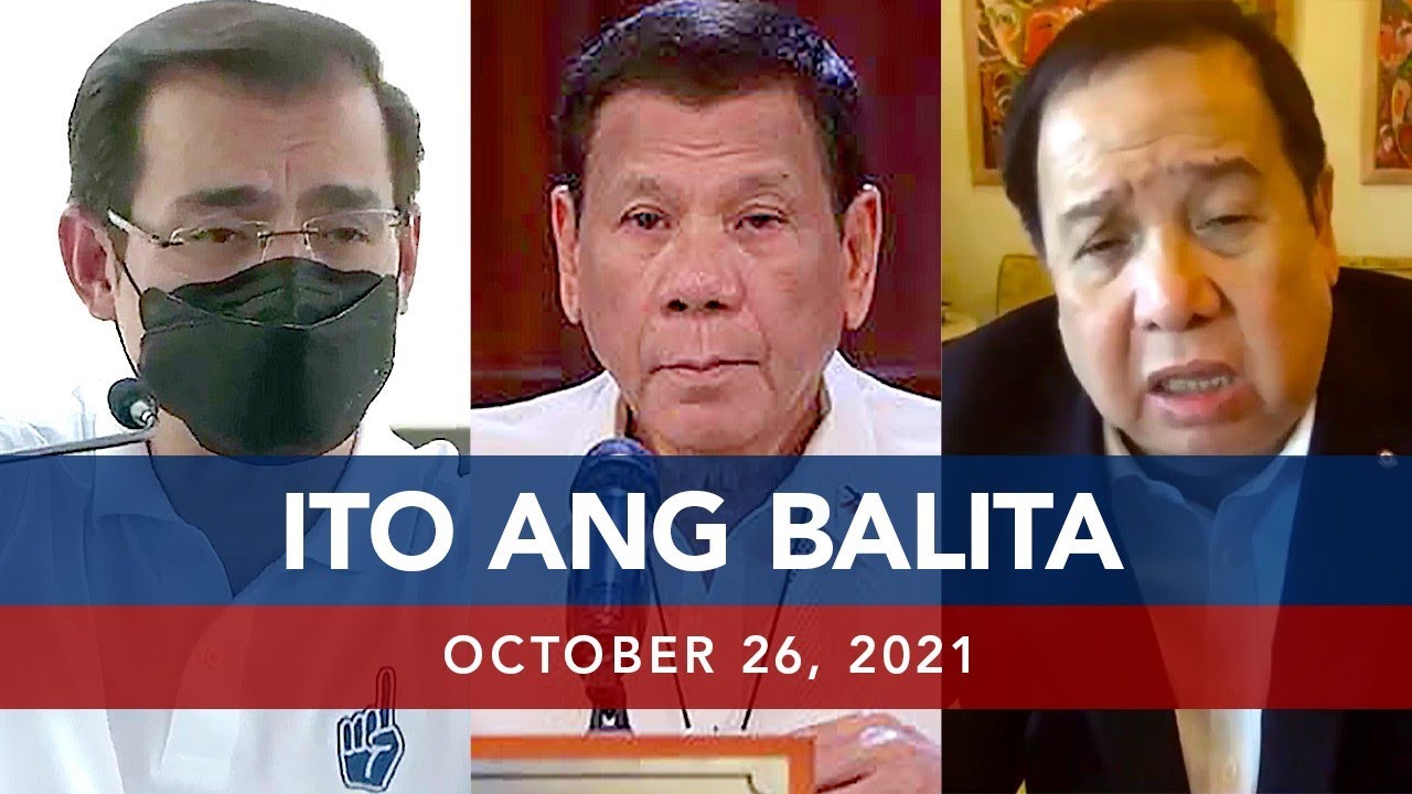 UNTV: ITO ANG BALITA | October 26, 2021