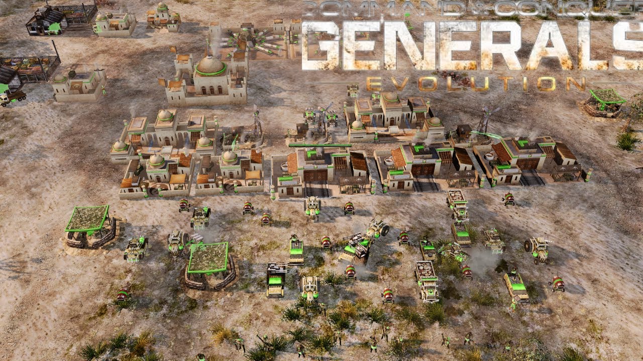 Generals Evolution Beta 0.33 &ndash; мод, который возвращает C&C к жизни! (GLA против США)