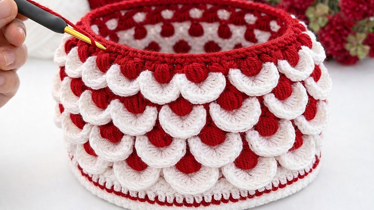 💰 I made 50 in one day and I sold them all! This is the best decorativee  basket crochet.