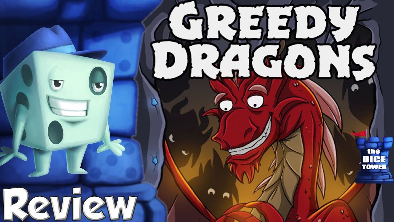 Greedy Dragons Review - with Tom Vasel