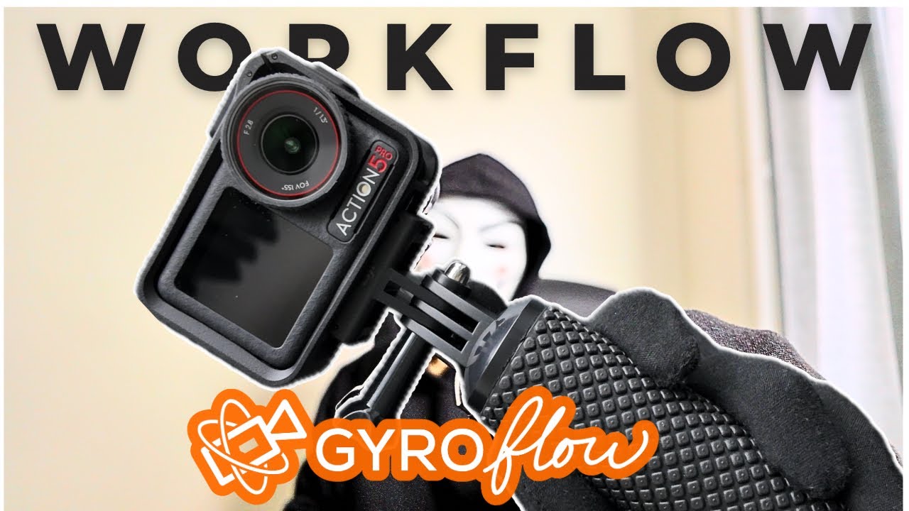 DJI Action 5 Pro + Gyroflow Stabilisation 🏄&zwj;♂️ | Workflow Tutorial