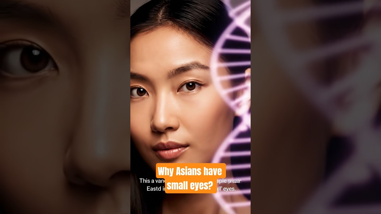 Why do Asians have "small Eyes"? 