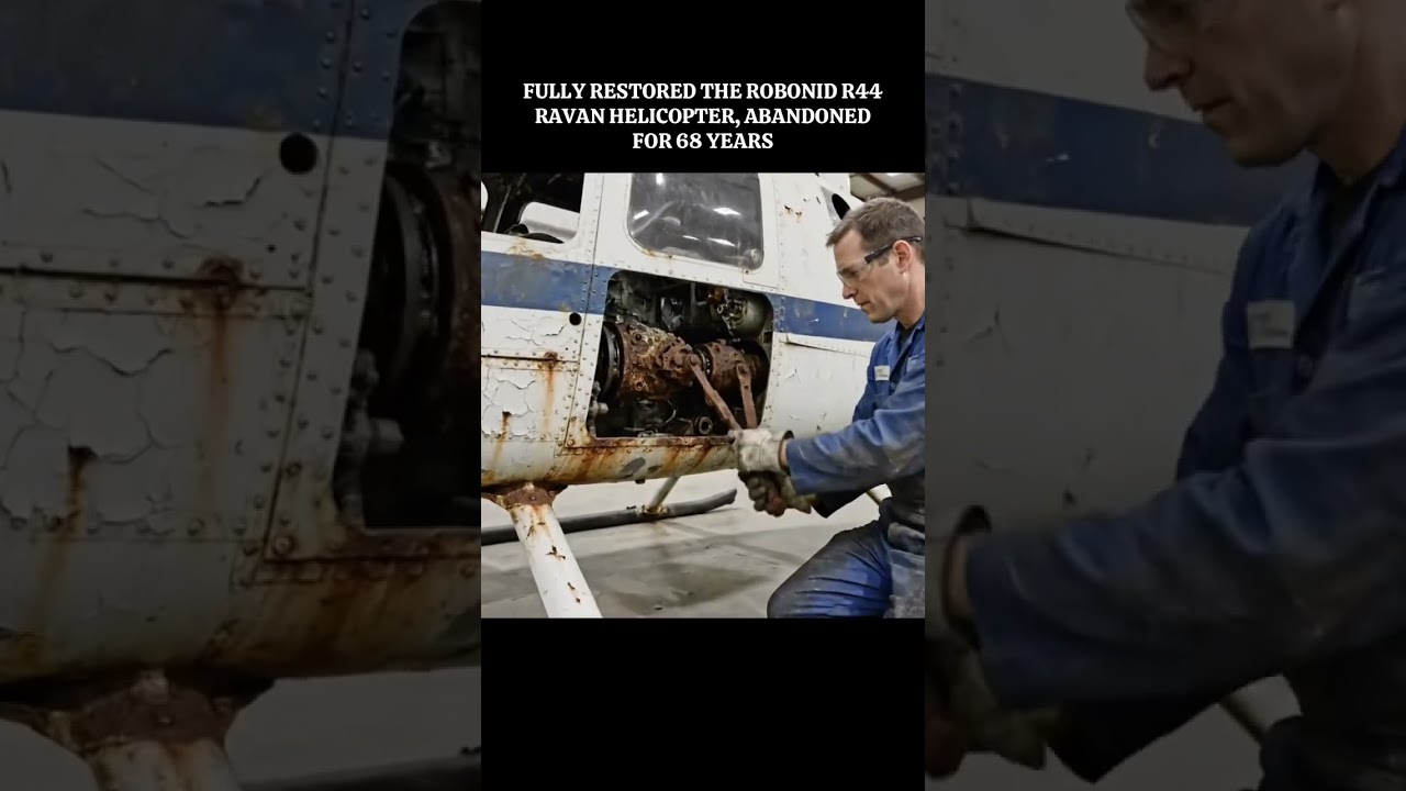 68 Year old Helicopter restoration 