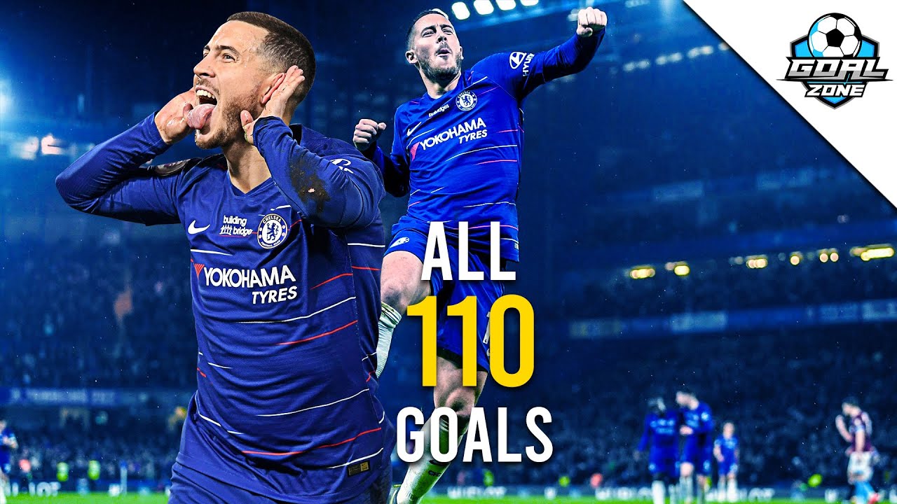 Eden Hazard - All 110 Goals for Chelsea