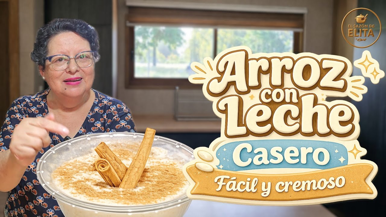 ARROZ CON LECHE CASERO 🍚✨ cremoso y a la antigua | creamy rice pudding